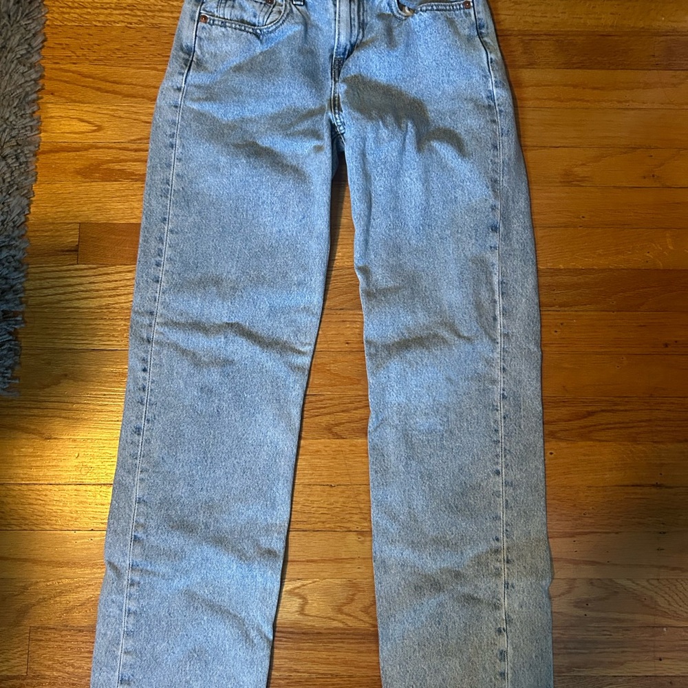 Levi's Low Pro Light Blue Straight Leg Jeans